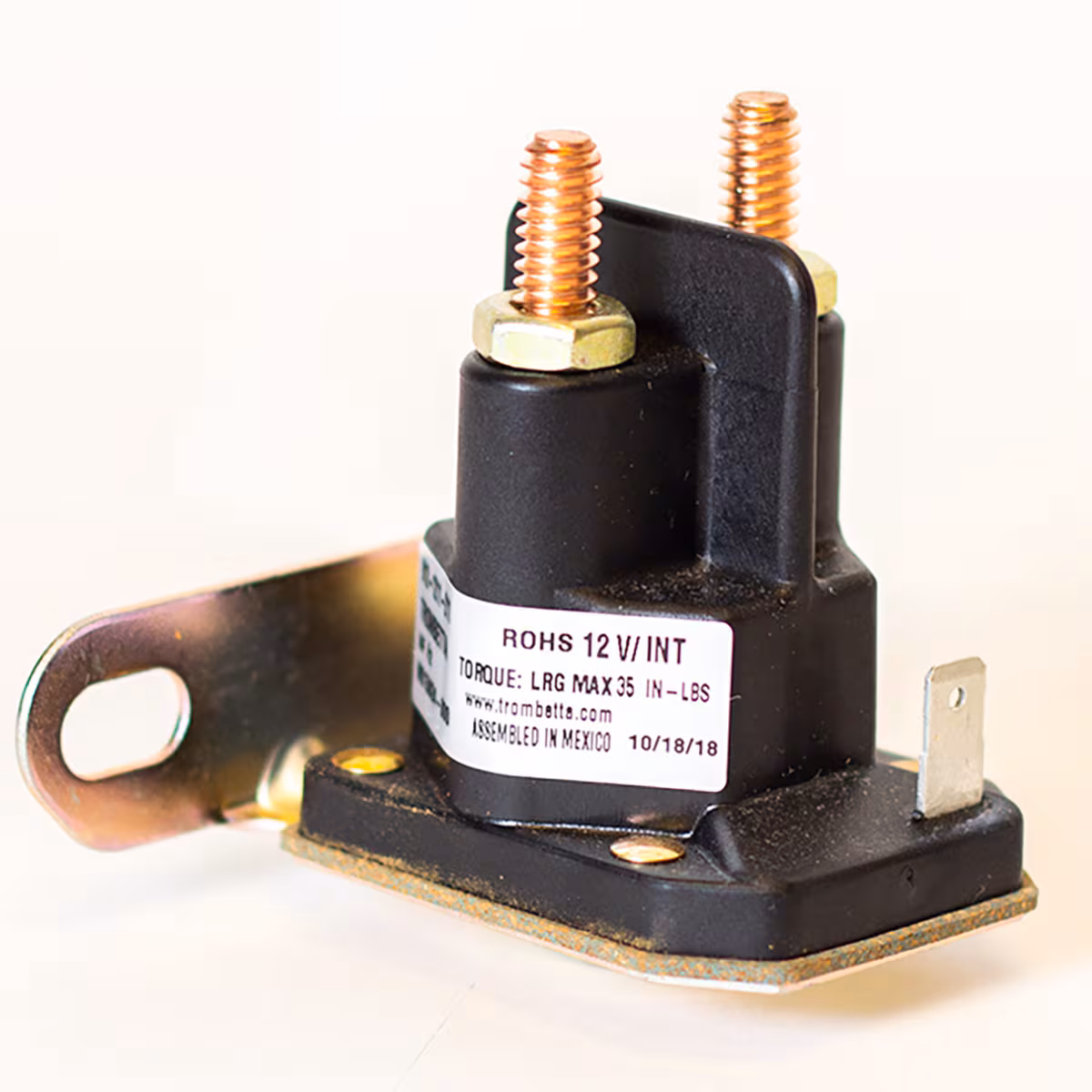 thumbnail image 1 of Trombetta Plastic 12VDC Contactor (812-1211-211), 1 of 3