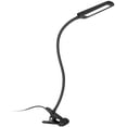 thumbnail image 1 of TROND LED Desk Lamp with Clamp, 3-Level Dimmable Desk Light 6000K Daylight, Table Lamp Extra-Long Flexible Gooseneck, Eye-Care Clamp Lamp for Painting, Workbench, Reading or Sewing, 9W, Black, 1 of 7