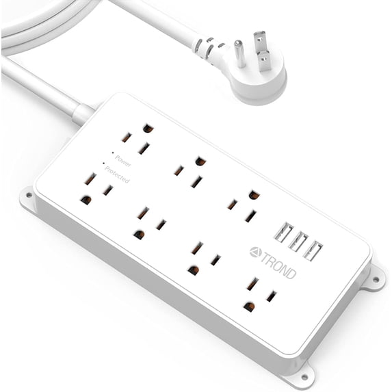 TROND Prime IV 7-Outlet 10 ft Surge Protector