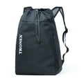 thumbnail image 1 of TRONEX Lifestyle Large Sport Backpack Sackpack Gym Sack for Men and Women Black for Tennis Yoga Football Heavyduty, 1 of 5