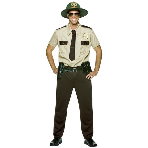 Rasta Imposta Trooper 420 Halloween Costume, Mens, Brown, Adult One Size, 7174