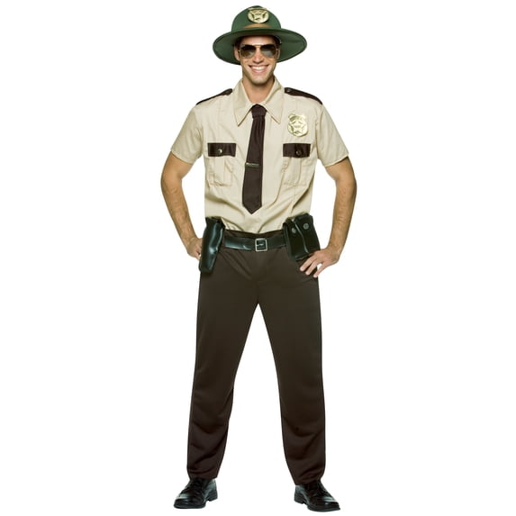 Rasta Imposta Trooper 420 Halloween Costume, Mens, Brown, Adult One Size, 7174