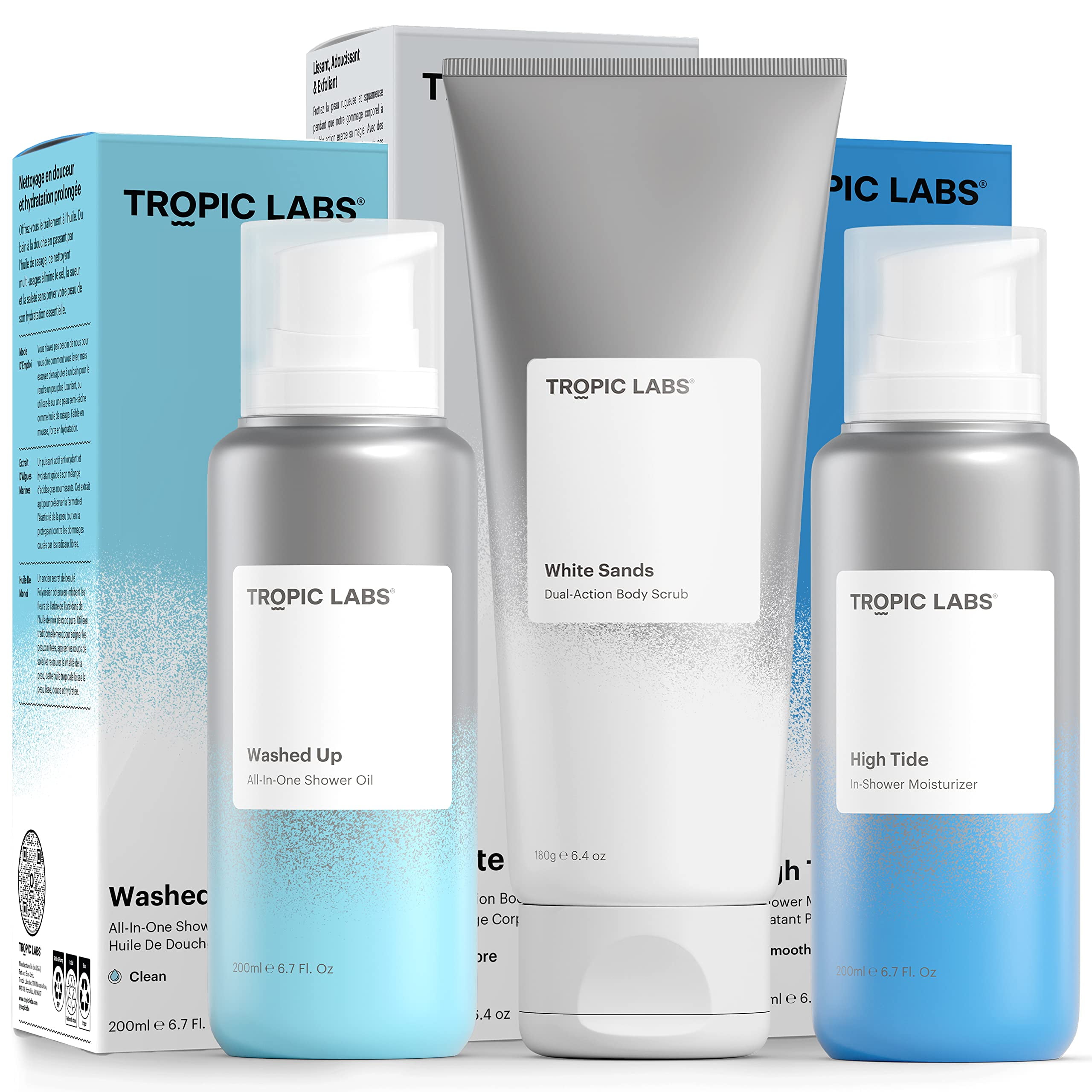TROPIC LABS Bath & NG01 Body Set Full Size Moisturizing Dry Skin