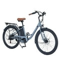 thumbnail image 1 of TROPOW 26 Inch Adult Electric Bike 7 Speed Electric City Cruiser Bicycle with 350W Brushless Motor, 36V Removable Battery,Blue, 1 of 7