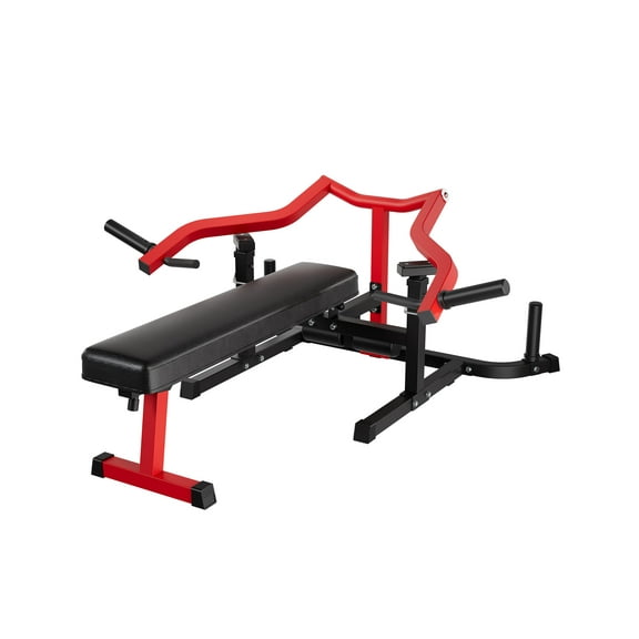 TROPOW Bench Press Machine, 3-in-1 Chest Press Machine, with Independent Converging Arms, Adjustable Flat/Incline/Decline Bench for Home Gym, Chest, AB Workouts, Shoulder Training