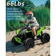 thumbnail image 1 of TROPOW Electric Ride On Cars with Remote Control,12V Kids ATV 4 Wheeler, Electric Ride On Car with 2x35W Motor, Remote Control, LED Lights, Spring Suspension, Treaded Tires, Music, USB & AUX, 1 of 7