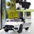 thumbnail image 1 of TROPOW Electric Ride On Cars with Remote Control,12V Kids Ride-On Car, Licensed Mercedes-Benz Ride-On Toy with Parent Remote Control, MP3 Player – Electric Vehicle for 3-8 Year Olds,White, 1 of 8
