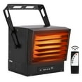 thumbnail image 1 of TROPOW Garage Heater Electric,10000W Ceiling Mount Garage Space Heaters with Remote Control, 240V Digital Shop Heater, Heats Up to 1500 sq.ft, 12 Hours Timer, Fan-Forced for Workshop, Greenhouse, 1 of 8