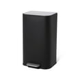 thumbnail image 1 of TROPOW Kitchen Trash Can,Stainless Steel Garbage Can with Lid, Step-On Pedal and Inner Bucket, Rectangular Trash Can for Home Kitchen Office Living Room, 1 of 9