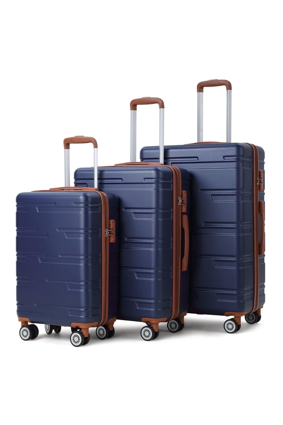Luggage Setss,Suitcases with Wheels,Luggage Expandable Suitcase 3 Piece Sets, Luggage Sets of 3 Piece Suitcase with Spinner Wheels, Hardshell Luggage 3 Piece Sets(20"/24"/28")