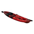 thumbnail image 1 of TROPOW Tandem Fishing Angler Kayak for 2 Person, 12.4Ft Sit on Top Kayak with Paddle, 660lbs Capacity Hard Shell Recreational Kayak with Large Rear Storage Perfect for Ocean Lakes Rivers, 1 of 6