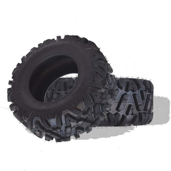 TROPOW Tires, 2-Pack ATV All-Terrain Tires – 27x8-12, 6-Ply Tubeless, Built for Sand, Mud & Rough Trails