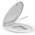 thumbnail image 1 of TROPOW Toilet Seat, Elongated Toilet Seat with Toddler Seat Built in, Potty Training Toilet Seat Elongated Fits Both Adult and Child, with Soft Close, Never Loosen, Easy Install and clean - White, 1 of 7
