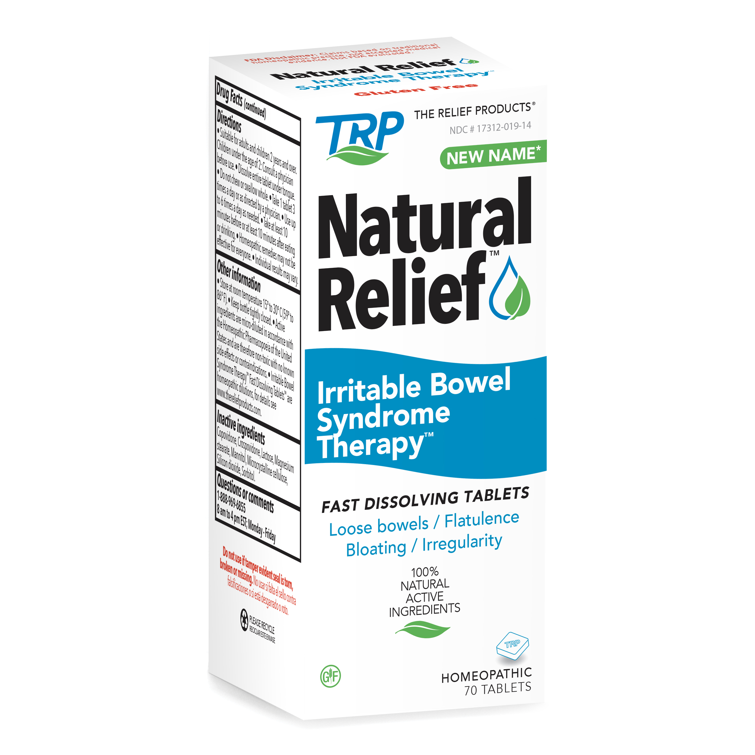 TRP Company Irritable Bowel Syndrome Therapy 70 Tablets - image 1 of 5