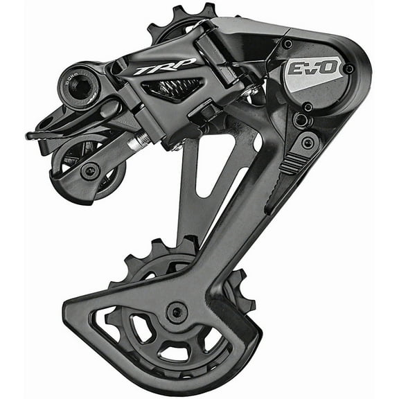 TRP RD-M9050-L EVO12 Rear Derailleur - 12-Speed Long Cage 52t Max Clutched Carbon Outer Cage BLK/Silver