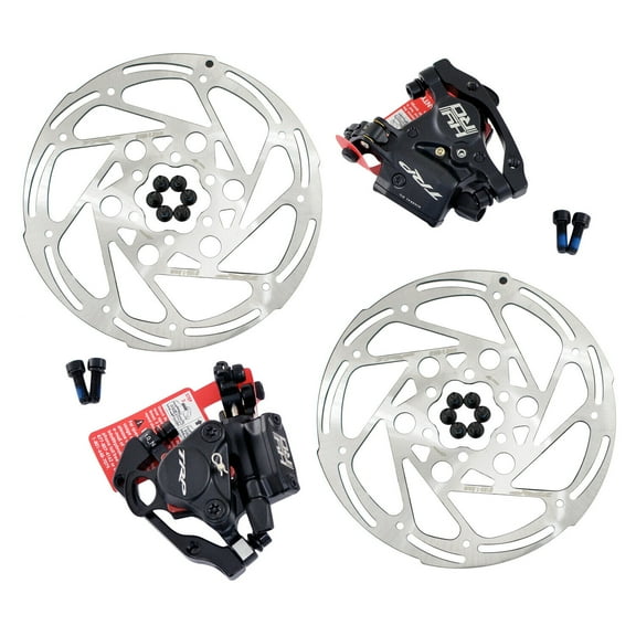 TRP HY/RD Road Hydraulic Disc Brake Set 160mm w/ Rotor (Front+Rear) , Black #MH1700