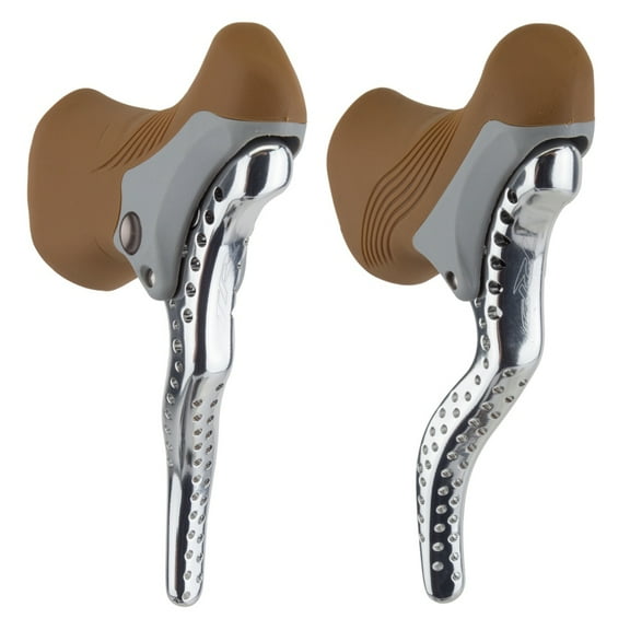 TRP RRL-SR Ultralight Non-Integrated Brake Lever - Pair, Gum/Silver