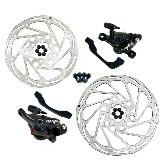 TRP SPYKE MTB Alloy Mechancial Disc Brake Set 180/160mm Rotor (Front + Rear) #MH1703