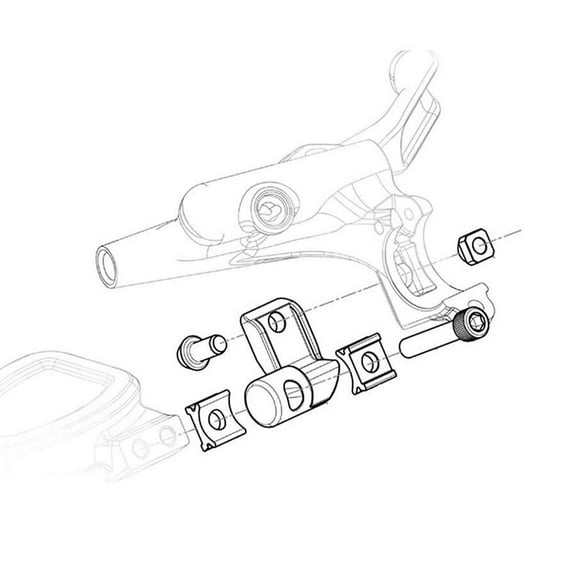 TRP Shifter Adaptor for TRP Brakes - Matchmaker, Right - PHD3302