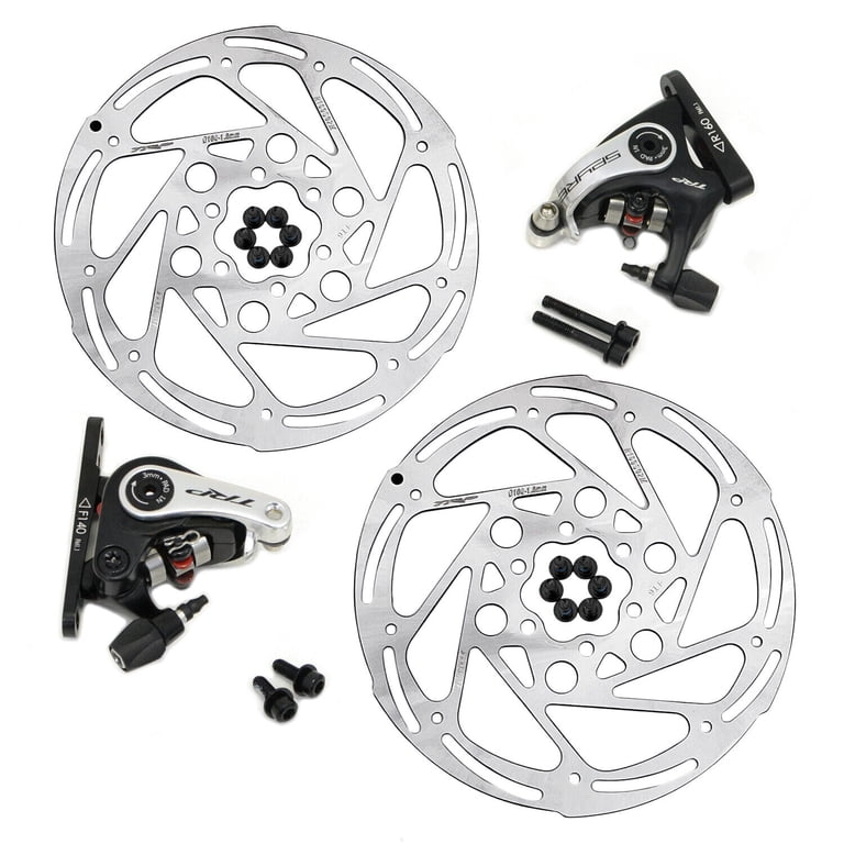 TRP SPYRE ディスクブレーキセット TRP Brakes Spyre Flat Mount Mechanical Disc Brake Set, 160mm