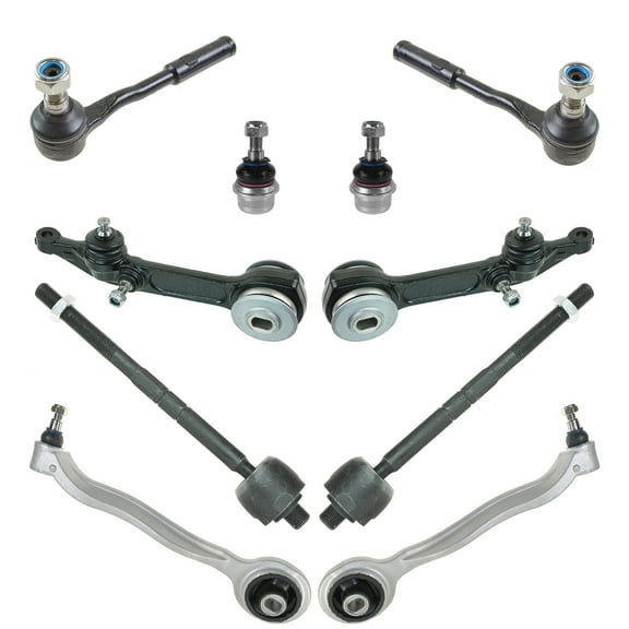 TRQ 10 pc Steering Suspension Kit Control Arms Inner Outer Tie Rods Ball Joints PSA63383 Fits select: 2000-2002 MERCEDES-BENZ S, 2003-2004 MERCEDES-BENZ S 430