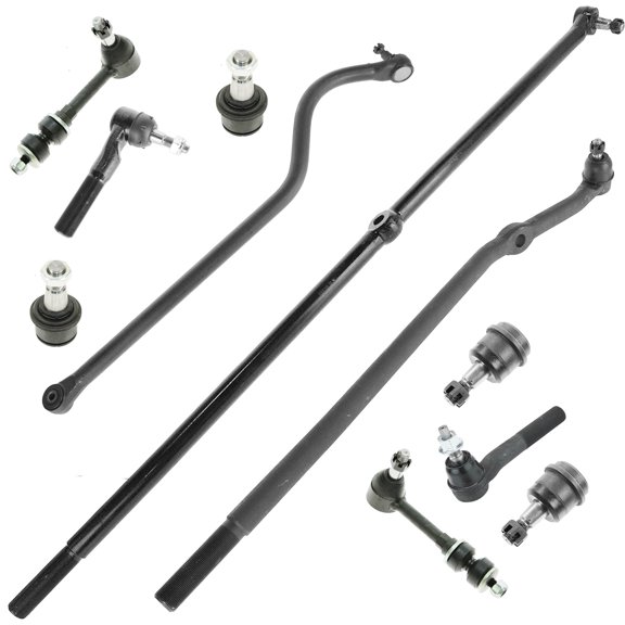 TRQ 11pc Kit Ball Joint Tie Rod End Track Sway Bar Link LH RH for Ram 2500 3500 PSA59456