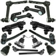 thumbnail image 1 of TRQ 12 Piece Kit Front LH RH Idler Arms Tie Rods Ball Joints for Astro Safari PSA59106 Fits select: 1990-2005 CHEVROLET ASTRO, 1990-2005 GMC SAFARI, 1 of 9