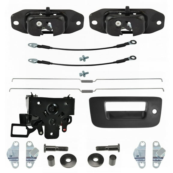 TRQ 12 Piece Tailgate Repair Kit for Chevrolet GMC Pickup Truck New BDA36083