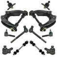 thumbnail image 1 of TRQ 12 pc Steering & Suspension Kit Control Arms Ball Joints Tie Rod Ends New PSA63462, 1 of 9