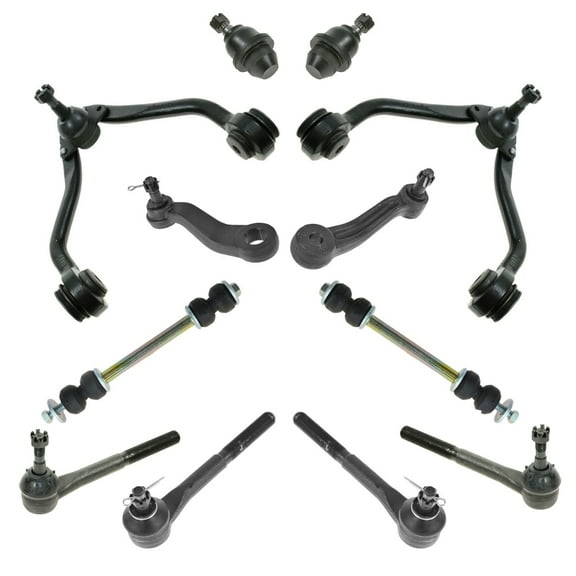 TRQ 12 pc Steering & Suspension Kit Control Arms Tie Rods Sway Bar End Links New PSA63398 Fits select: 1996-1999 CHEVROLET TAHOE, 1995-1999 CHEVROLET SUBURBAN