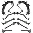 thumbnail image 1 of TRQ 12pc Steering Suspension Kit Control Arms Ball Joints Tie Rods End Links PSA65065 Fits select: 2009-2012 LINCOLN MKZ, 2011-2012 FORD FUSION, 1 of 9