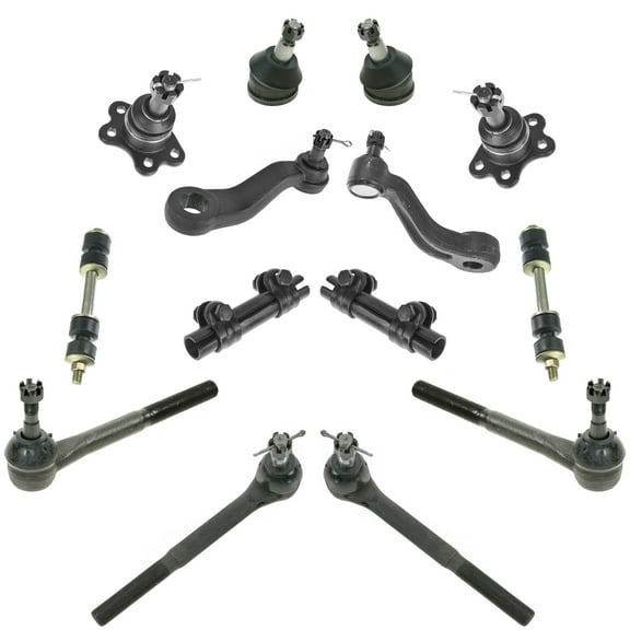 TRQ 14 pc Front Steering Suspension Kit for 2WD RWD Chevy GMC Pickup SUV PSA58746