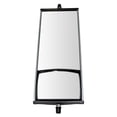 thumbnail image 1 of TRQ 16" x 6.5" Aluminum West Coast Mirror w/ Convex Glass for HD Semi Truck MRA07149 Fits select: 1986-2009,2011-2017 ISUZU NPR, 1 of 3