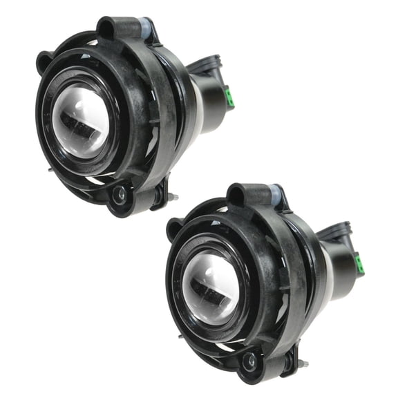 TRQ 2 Piece Driver & Passenger Side Fog Light Assembly Set Fits 2008-2015 Buick Enclave 2011-2015 Cadillac CTS 2006-2016 Chevrolet Impala 2013-2017 Acadia GMC Pontiac Saturn GM2593157