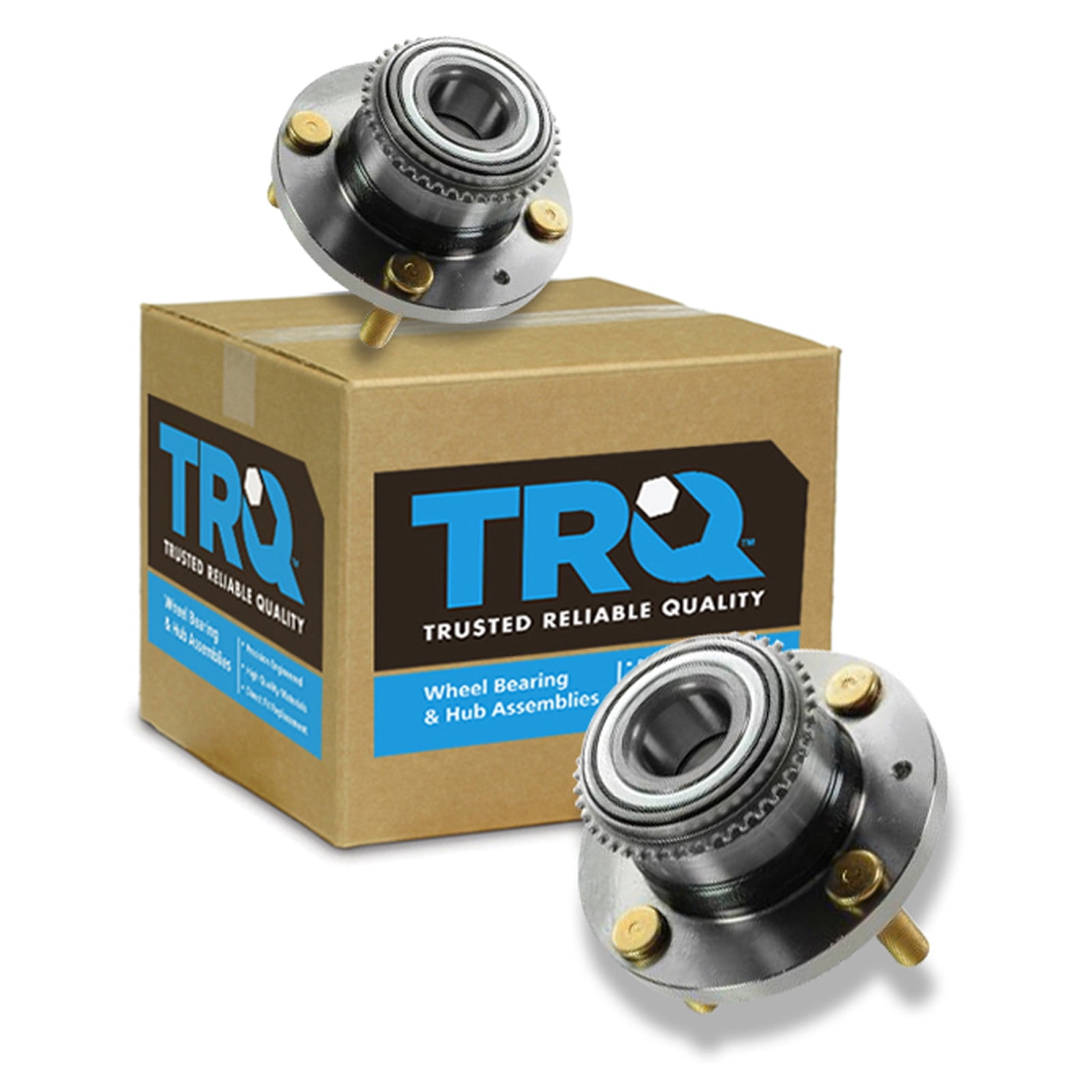 Formula Rear Hub TRQ 2 Piece Rear Wheel Bearing & Hub Assembly Set Fits 2002-2007 ...