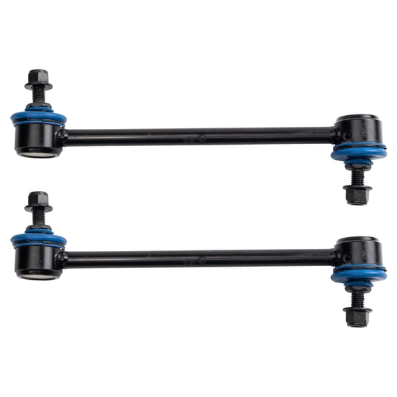 TRQ 2pc Front Sway Bar End Link Pair LH RH Sides for 10-13 Ford Transit Connect PSA50251