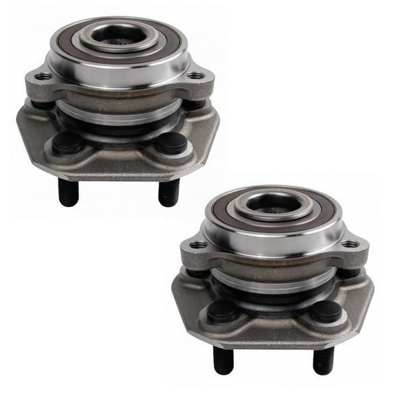 TRQ 2pc Front Wheel Bearing & Hub Assembly Set for Tesla Model 3 Model Y BHA30423