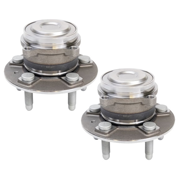 TRQ 2pc Front or Rear Wheel Bearing & Hub Assembly Pair for Tesla Model S BHA30367