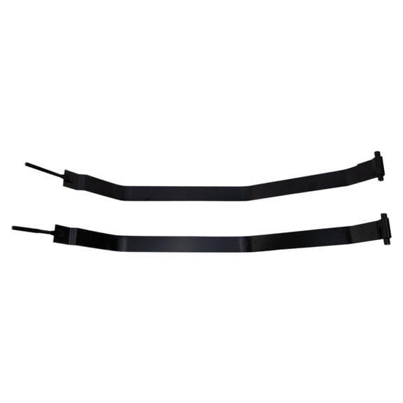 TRQ 2pc Fuel Tank Strap Set Pair Fits 1997-2007 Jeep Wrangler FSA07702