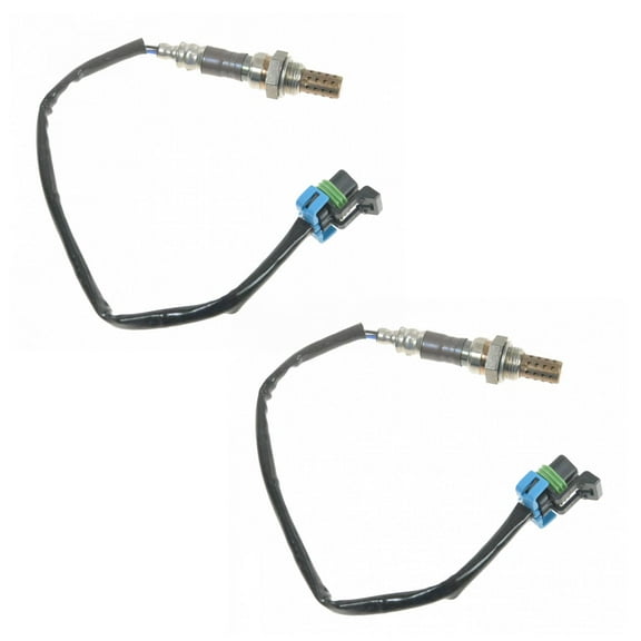 TRQ 2pc Oxygen O2 Sensor Upstream Downstream Set for Chevy GMC Cadillac OSA60239 Fits select: 2003-2015 CHEVROLET SILVERADO, 2010-2011 CHEVROLET CAMARO SS