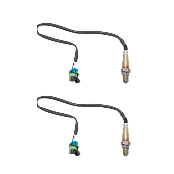 TRQ 2pc Oxygen O2 Sensor Upstream Downstream Set for Chevy GMC Buick OSA60241 Fits select: 2012-2013 CHEVROLET IMPALA, 2009-2011 CHEVROLET TRAVERSE