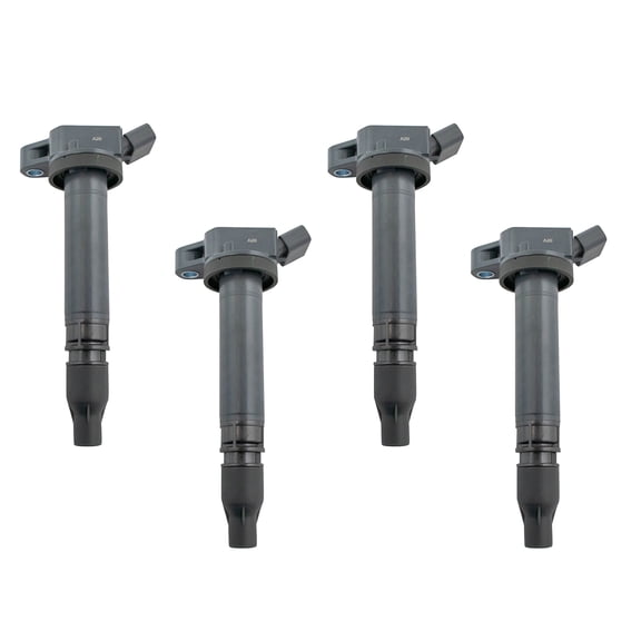 TRQ 4 Piece Engine Ignition Coil Set Direct Fit for 1.3L Scion iQ ICA65246