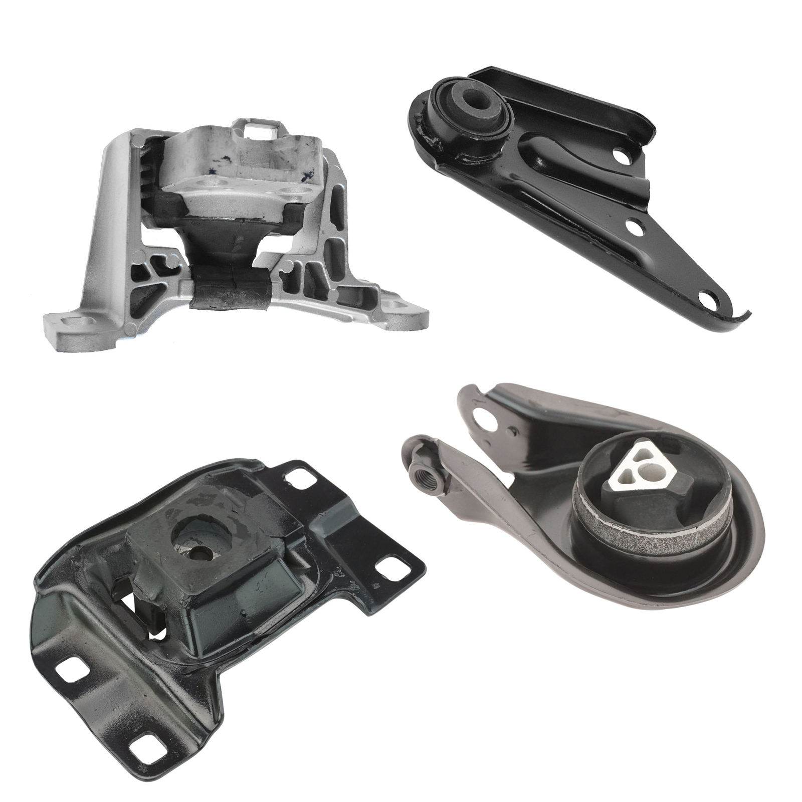 4pcs Engine Motor & Transmission Mount For 2004-2009 Mazda 3 L4