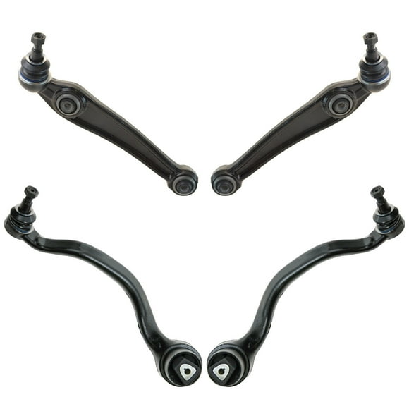 TRQ 4 Piece Front Lower Forward & Rearward Control Arm Kit for BMW X5 X6 New PSA66728