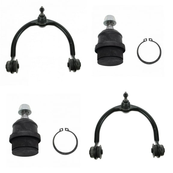 TRQ 4 Piece Front Steering Suspension Kit Set Control Arms Ball Joints for Jeep PSA58922 Fits select: 2005-2010 JEEP GRAND CHEROKEE, 2006-2010 JEEP COMMANDER