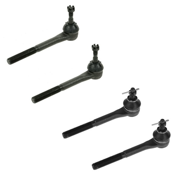 TRQ 4 Piece Kit Inner & Outer LH RH Tie Rod End Set for GMC Chevy 4WD New PSA55407 Fits select: 1988-2000 CHEVROLET GMT-400, 1995-2000 CHEVROLET TAHOE