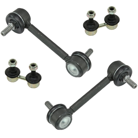 TRQ 4 Piece Kit Stabilizer Sway Bar End Link Front Rear LH RH for 01-06 Elantra PSA56025