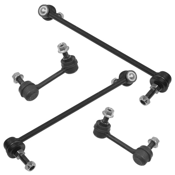 TRQ 4 Piece Kit Stabilizer Sway Bar End Link Front Rear LH RH for Nissan Murano PSA56022
