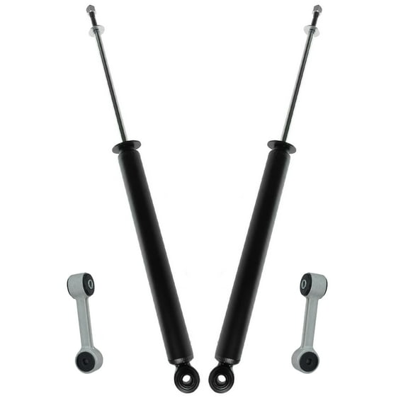 TRQ 4 Piece Rear Suspension Strut Assembly Sway Bar End Link Kit Set for BMW New SBA66996 Fits select: 2001-2006 BMW 325, 2001-2006 BMW 330