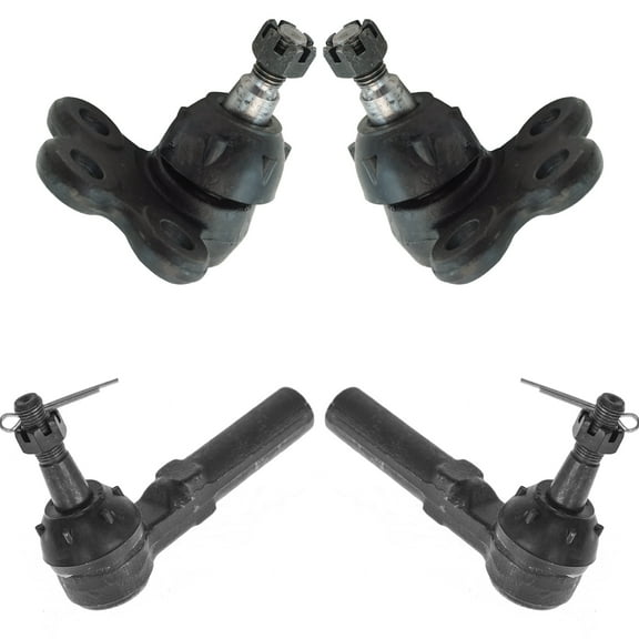 TRQ 4 Piece Steering & Suspension Kit Lower Ball Joints Outer Tie Rods PSA65068 Fits select: 2000-2013 CHEVROLET IMPALA, 2014-2016 CHEVROLET IMPALA LIMITED